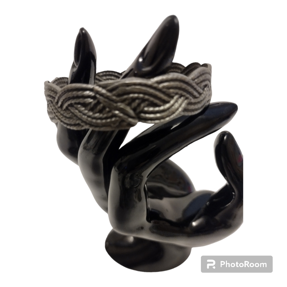 Vtg. Celtic Knot Metal Bracelet